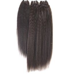 Brazilian Steamed Kinky Straight Human Hair extensions