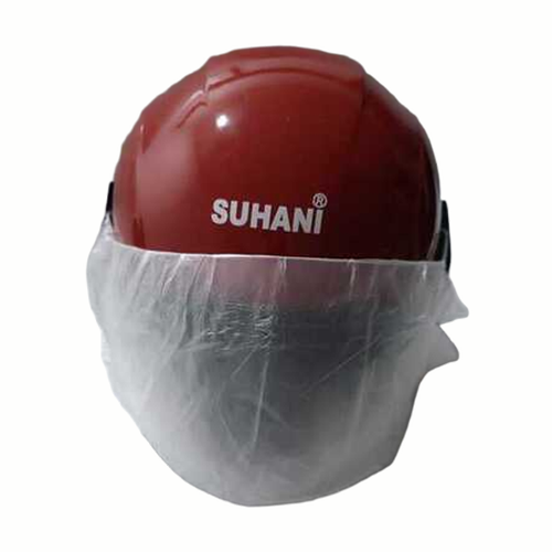 Full Face Helmet - ABS Plastic, Full Face Size, Red Color | Road Safety Face Helmet for Enhanced Protection and Comfort