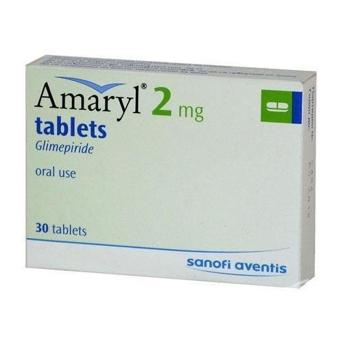 Glimepiride Tablets I.P. 2 Mg (Amaryl) General Medicines