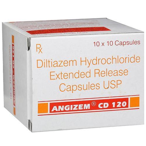 Diltiazem Hydrochloride Extended Release Capsules USP 120 mg