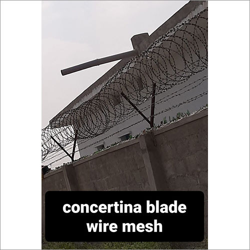 Concertina Blade Wire Weight: As Per Requirement  Kilograms (Kg)