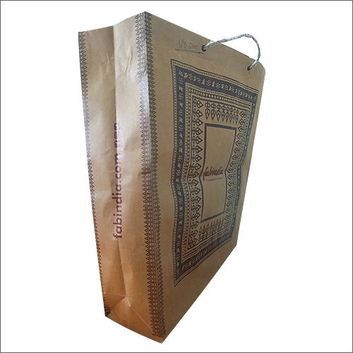 Brown Paper Bag With Loop Handle For Shopping Usage at Best Price in Mumbai   Janta Company Bag