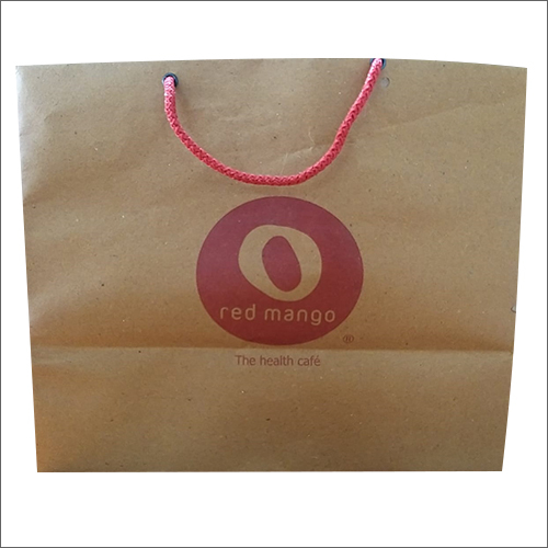 Available In Different Color Promotional Paper Bag