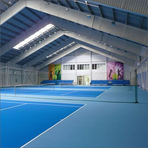 Modern Indoor Badminton Court