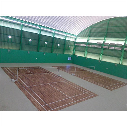 Indoor Synthetic Badminton Court