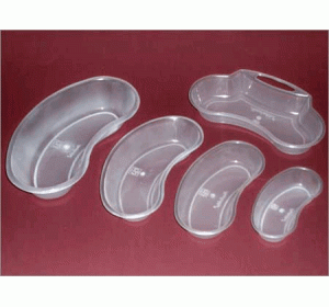 ConXport Kidney Tray Plastic Deluxe With Handle