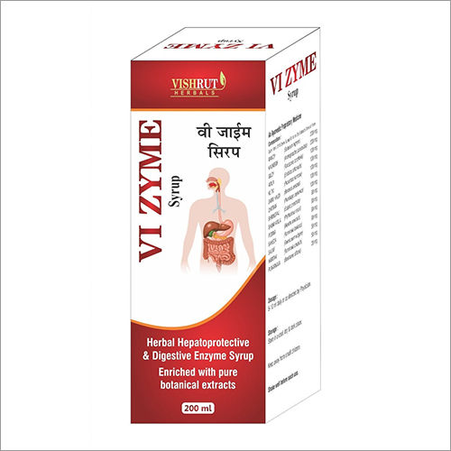 200 ML Herbal Hepatoprotective And Digestive Enzyme Syrup