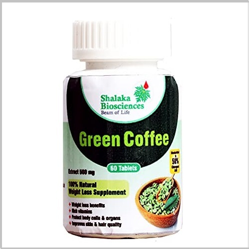 Green Coffee Beans Tablet By SHALAKA BIOSCIENCES