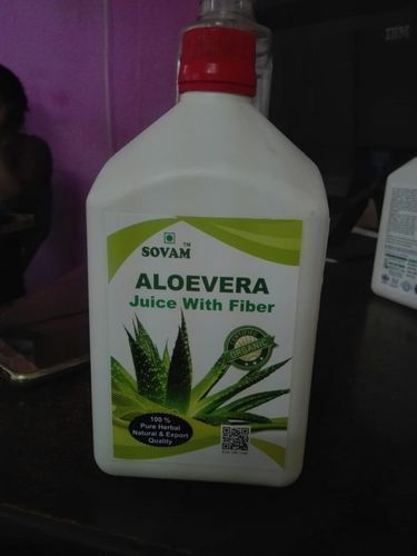 Organic Aloe Vera Juice with Fiber