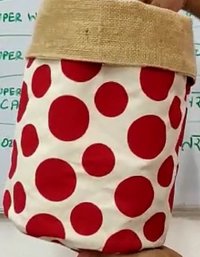 print cover jute basket