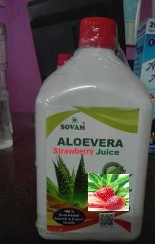 Organic Aloe Vera With Strawberry Juice