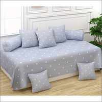 Dotted Cotton Diwan Bed Sheet Set