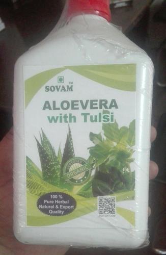 Organic Tulsi Aloe Vera Juice