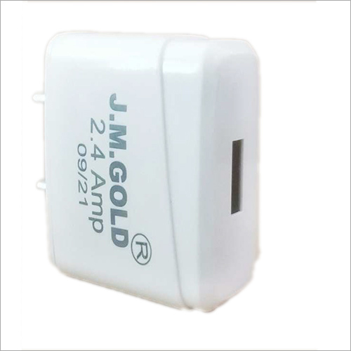 Single USB 2.4 or 5V Charger Adapter