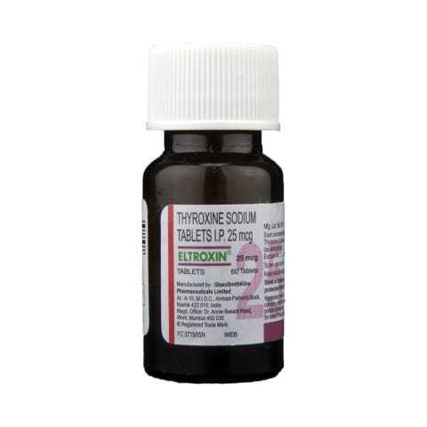 Thyroxine Sodium Tablets I.P. 25 mcg