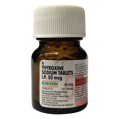 Thyroxine Sodium Tablets I.P. 50 mcg