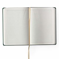 Comma Weave - A6 Size - Hard Bound Notebook - (Maroon)