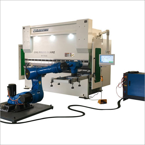 CNC Flexible Bending Cells-Gantry Robot + CNC Press Brake Machine