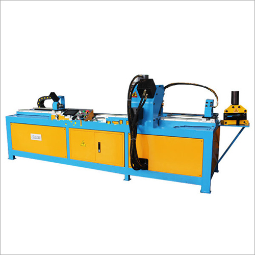 6 mm Automatic Angle Steel Punching And Cutting Machine With Flange Punching Line