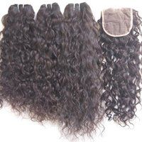 Transparent Curly Lace Closure 4x4