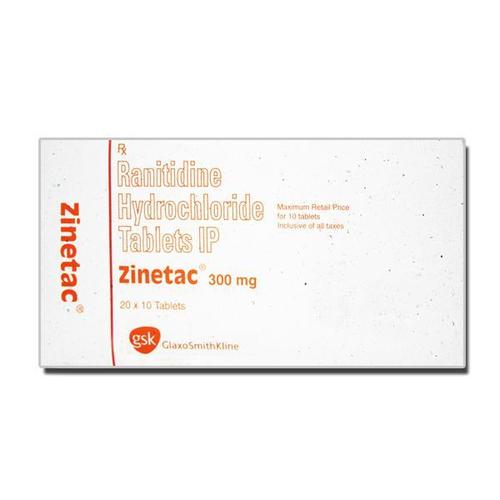 Ranitidine  Hydrochloride Tablets I.P. 300 mg