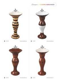 D PEDESTAL WASH BASIN