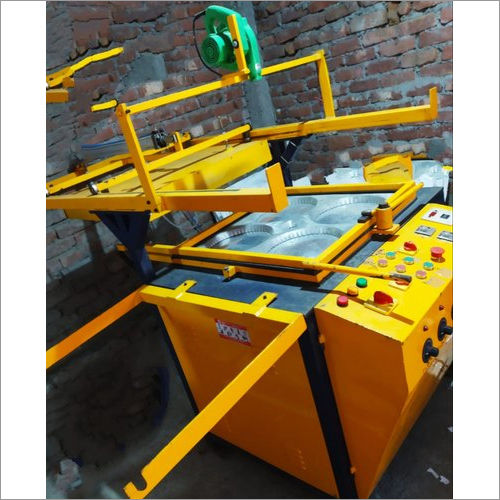 Semi Automatic Thermocol Plate Dona Making Machine