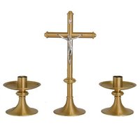 BRASS STANDARD STYLE CANDLE HOLDER CHURCH SUPPLIES