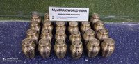 FULL ENGRAVED BRASS MINI CREMATION URN FUNERAL SUPPLIES