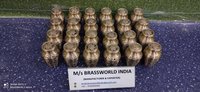FULL ENGRAVED BRASS MINI CREMATION URN FUNERAL SUPPLIES