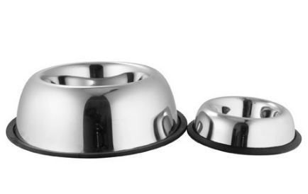 Stainless Steel Belly Dog Bowl