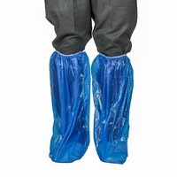 DISPOSABLE SHOE COVER POLY MEDIUM