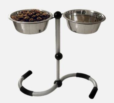Stainless Steel Dog Bowl Stand By KING INTERNATIONAL