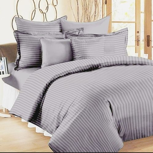 Divine Overseas Premium Satin Stripes Bedsheet