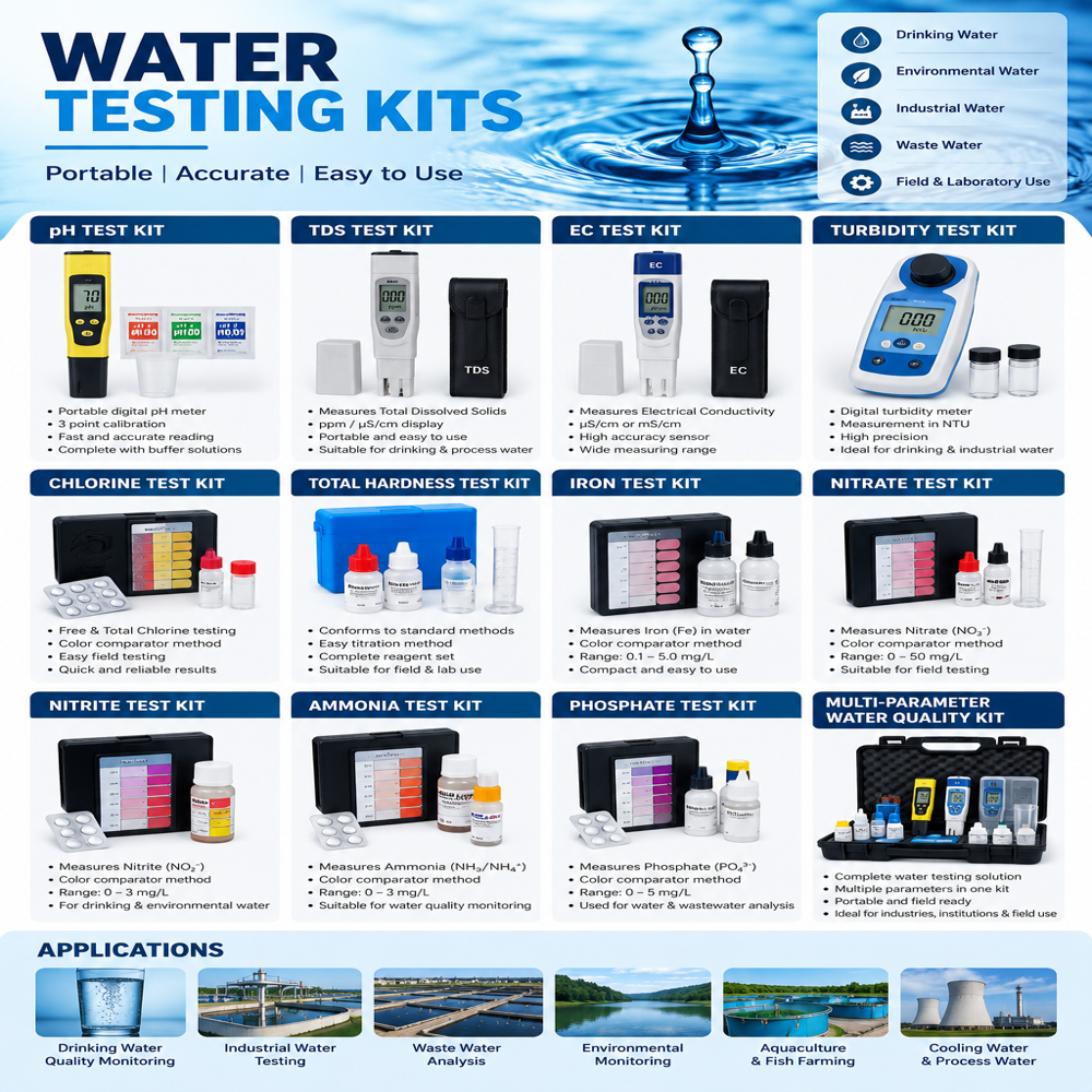 Water Analysis Test Kit