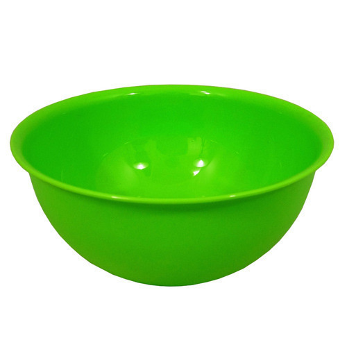 Green Color Plastic Bowl