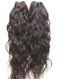 Temple Raw Natural Wavy Remy Human  Hair