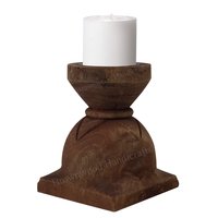 Wooden Candle holders