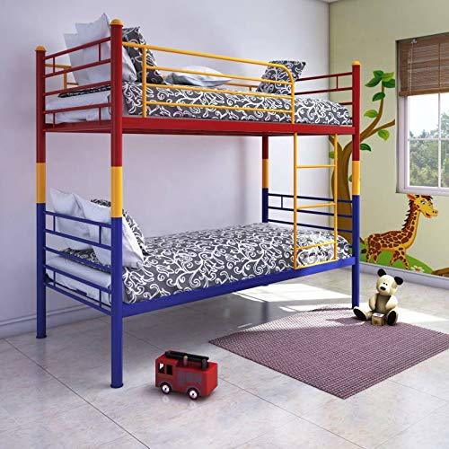 Double Decker Multi Colour Bunk Bed