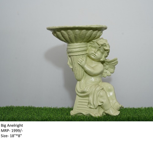 White Big Anelright Statue