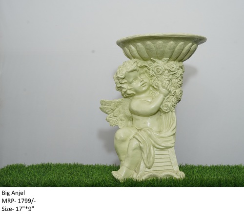 White Big Angel Statue