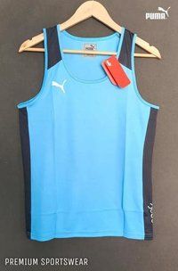 Men's Sleeveless Training Top - Moisture Wicking Polyester, Sizes M-l-xl, Anti-wrinkle, Non-toxic, Washable