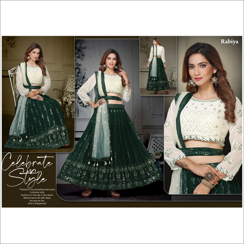 Crop Top With Gagra Lehngas
