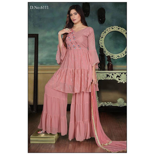 Partywear Sharara And Garara