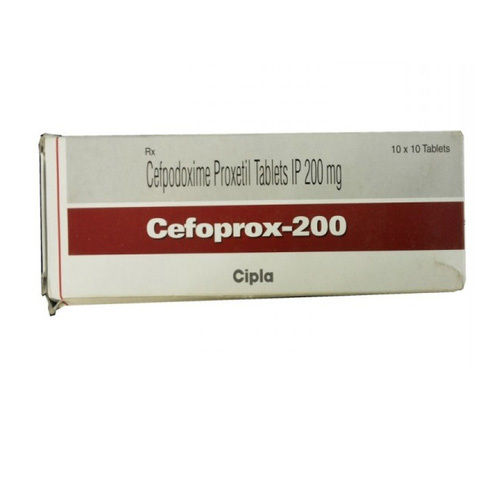 Cefpodoxime Proxetil Tablets Ip 200 Mg General Medicines