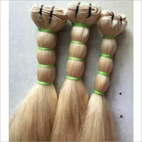Blonde Machine Weft Hair