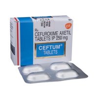 Cefuroxime Axetil Tablets I.P. 250 mg (Ceftum)