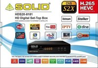 SOLID HDS2X-8181 H.265 HEVC DVB-S2X Full HD Digital IT Box / Set-Top Box