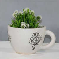Ceramics Mug Flower Pot