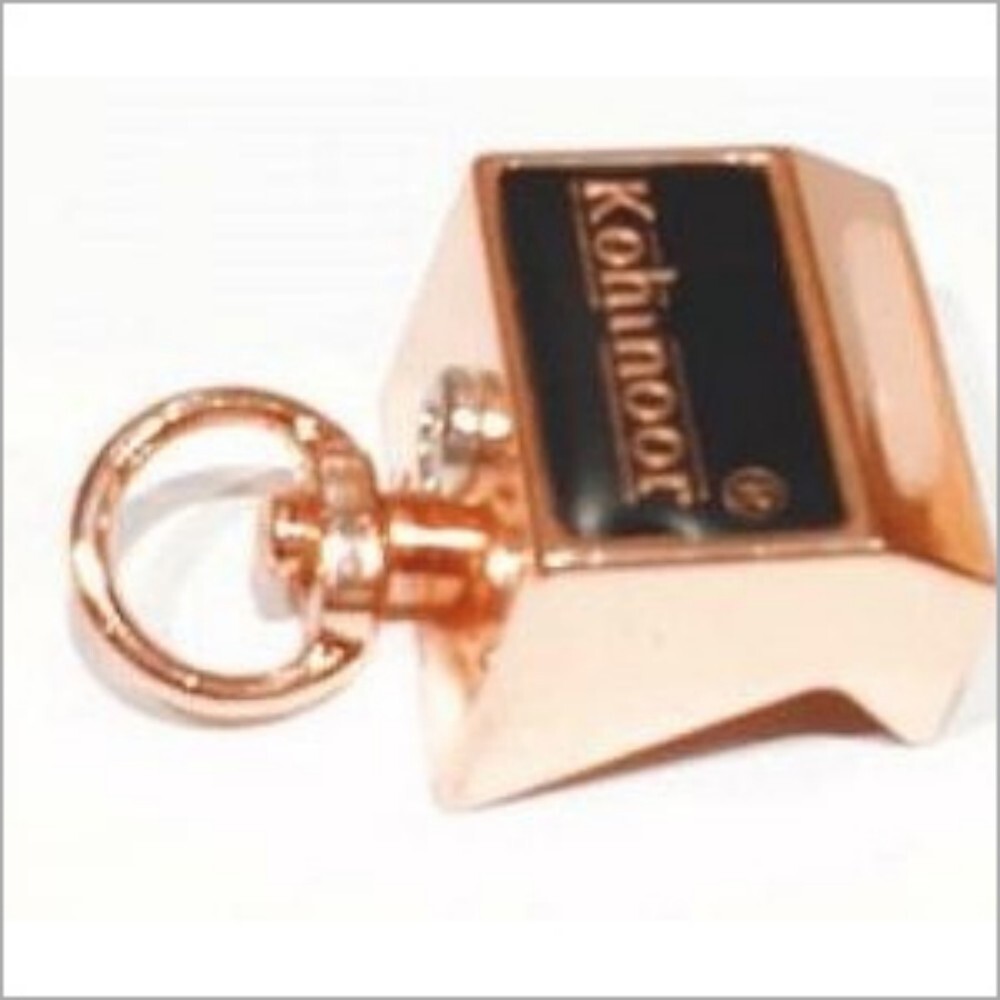 Light Weight Heavy Quality I.M.P EX Curtain Tracks Cap - Metal Alloy, 20x15x10 mm, Rose Gold | Polished Finish, Screw-in Mounting, Enhances Aesthetics